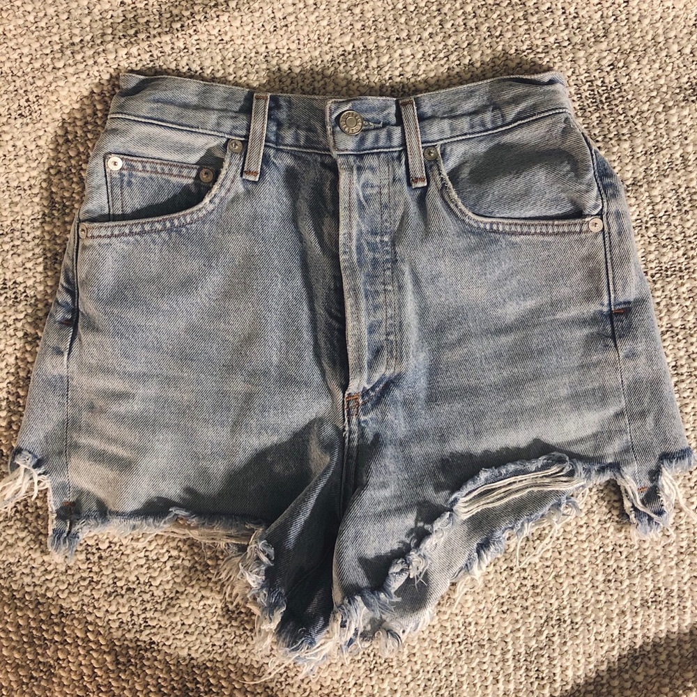 Agolde dee high rise shorts